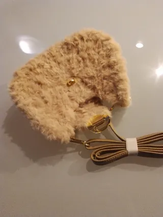 Borsetta ecopelliccia effetto visone