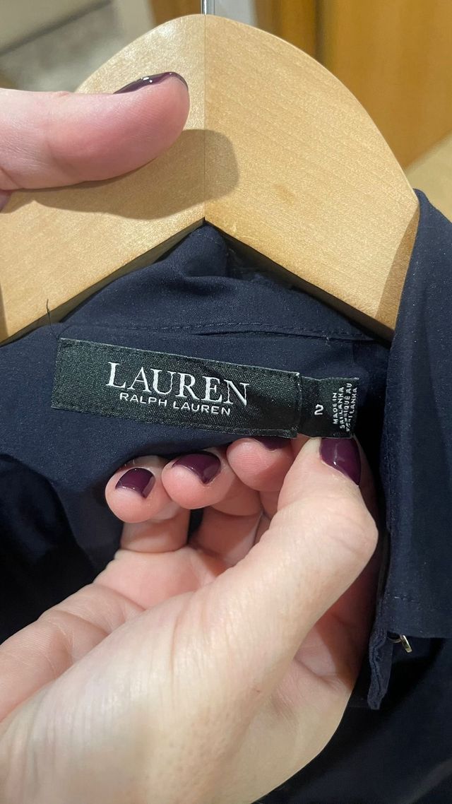 Vestido azul Ralph Lauren