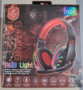 Auriculares Gaming RGB Modelo G14