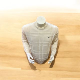 Jersey Lacoste Y2K Crema Talla L