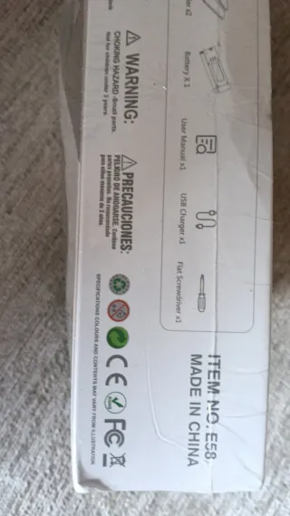 Drone E58 con Cámara HD precintado