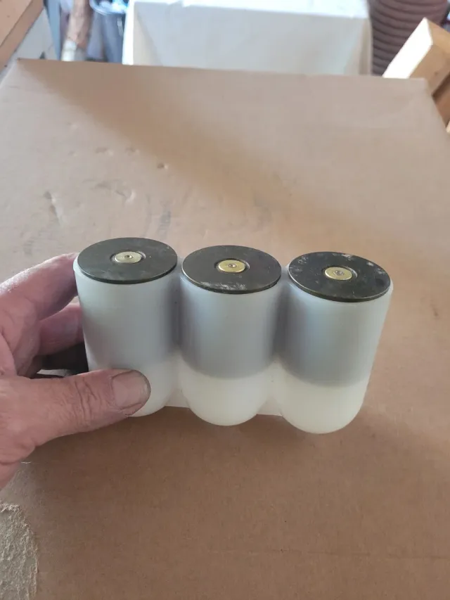 Vainas metálicas para cartuchos