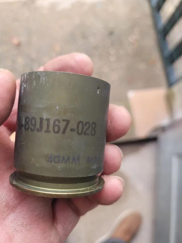 Vainas metálicas para cartuchos