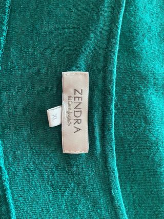Camiseta verde Zendra Talla XL