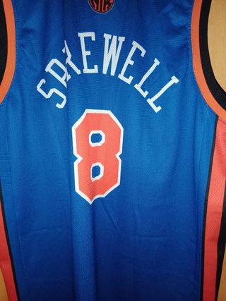 Camiseta NYK Sprewell Champion Talla XL