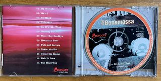 CD Joe Bonamassa - So, It's Like That