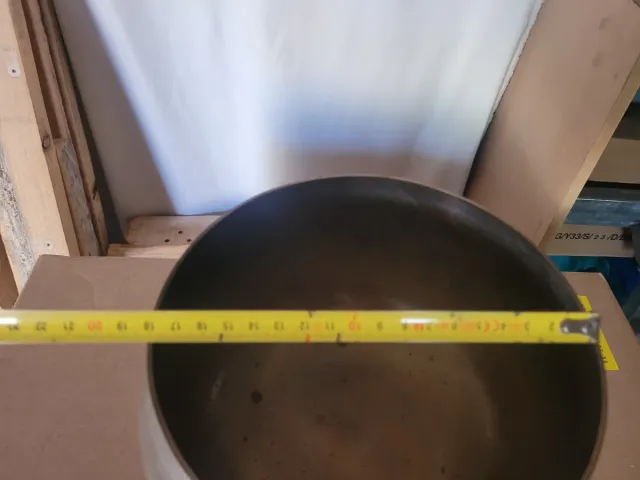 Copa de metal vintage