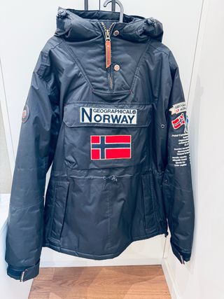 Parka Geographical Norway Negra