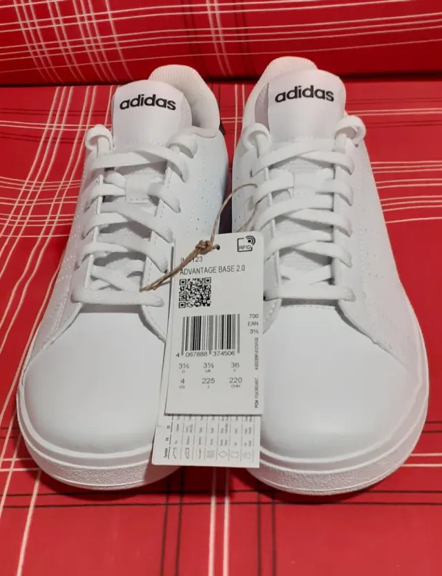 Zapatillas Adidas Advantage Base 2.0 J Talla 36