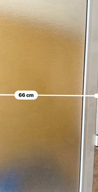 Puerta patio/despensa con ventilación