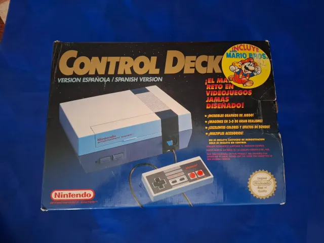 Nintendo NES Control Deck Caja Original