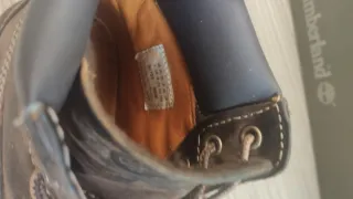 Timberland Stivali Pelle Marrone Graffiati