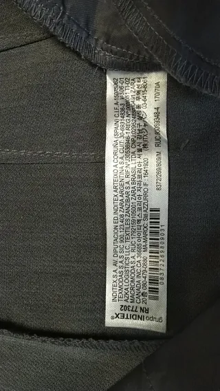 Pantalón vestir mujer gris