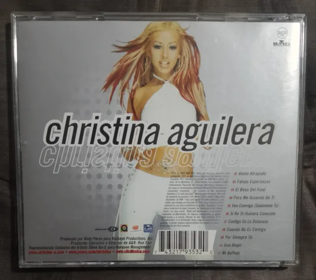CD Christina Aguilera Mi Reflejo