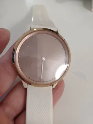 Reloj Garmin Rose Gold y Blanco