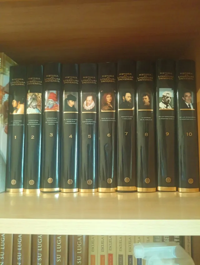 Colección Historia Literatura Universal (10 tomos)