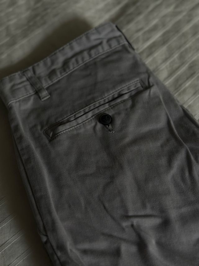 Pantalón vestir gris Denim Co Slim
