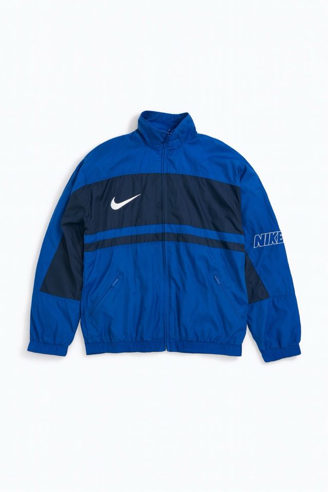 Cazadora Vintage Nike Azul y Negra Talla L