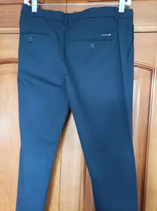 Pantalón chino niño azul