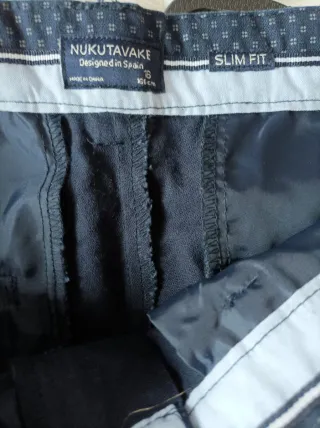 Pantalón chino niño azul