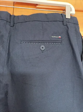 Pantalón chino niño azul