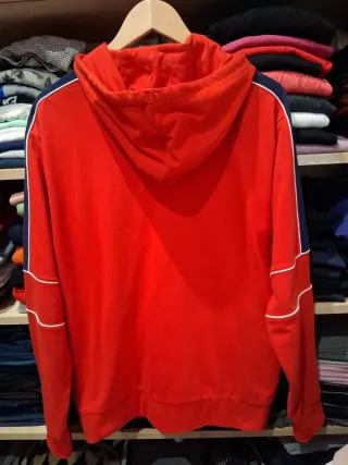 Sudadera Fila Italia Talla M/L Roja y Azul