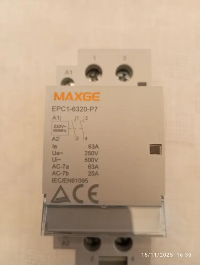 MAXGE EPC1-6320-P7 Contactor Modular 63A