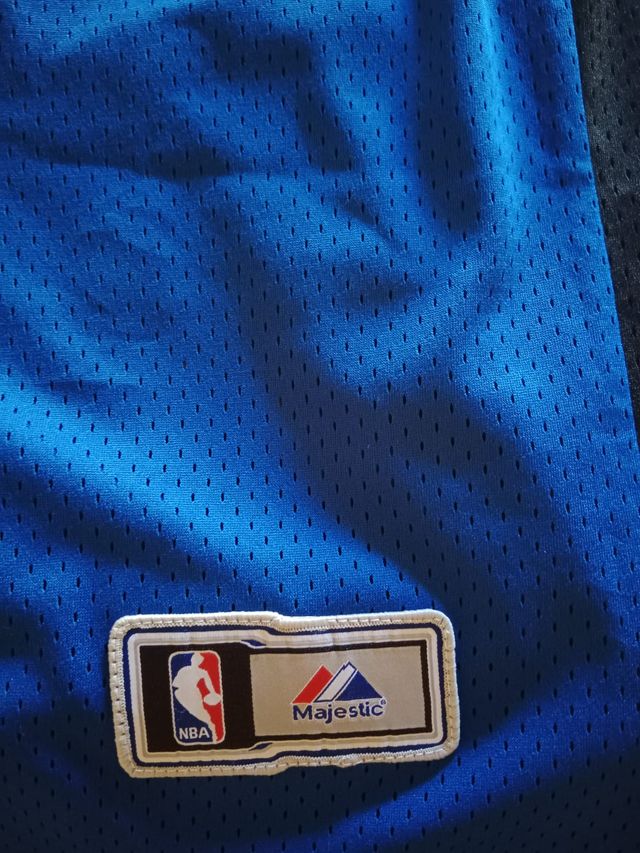 Camiseta NYK Carmelo Anthony #7 Majestic