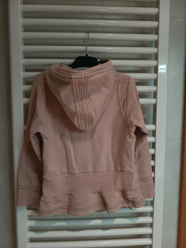 Sudadera con capucha DKNY T:5-6 Rosa