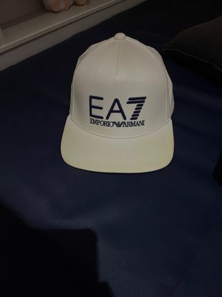 Gorra EA7 Emporio Armani Blanca