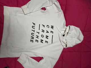 Sudadera H&M Blanca Talla M