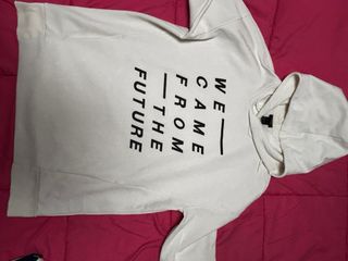 Sudadera H&M Blanca Talla M