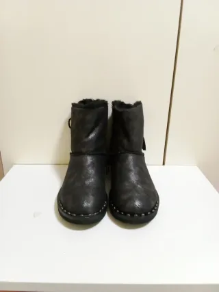 Stivaletti donna grigio scuro