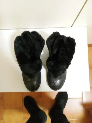 Stivaletti donna grigio scuro