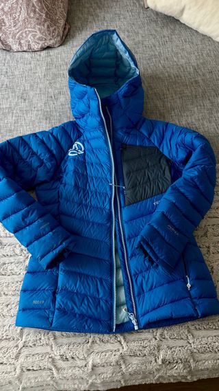 Chaqueta Ternua plumas azul