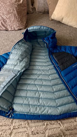 Chaqueta Ternua plumas azul