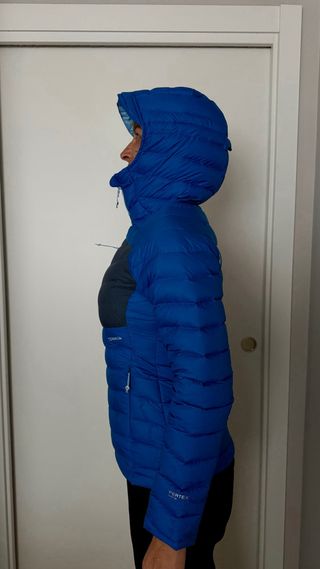 Chaqueta Ternua plumas azul