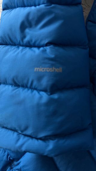 Chaqueta Ternua plumas azul