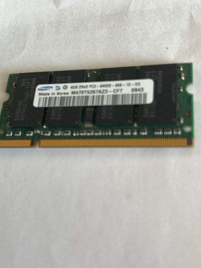 4GB DDR2 800MHz SODIMM RAM Samsung
