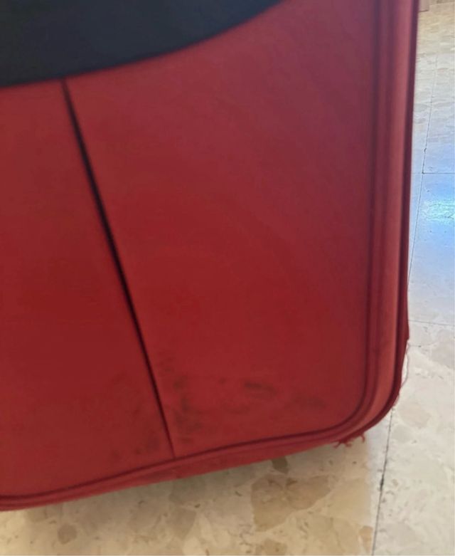 Maleta de viagem ROBESTER vermelha