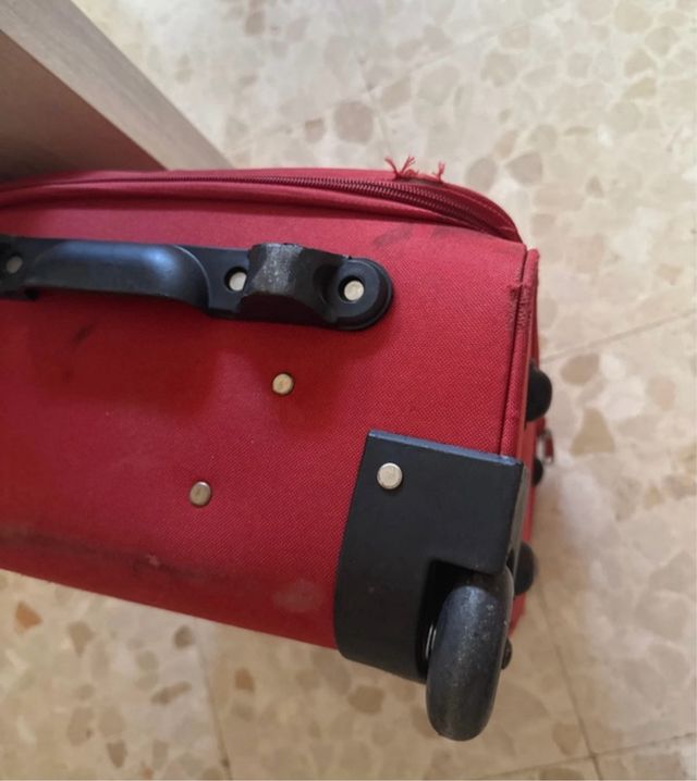 Maleta de viagem ROBESTER vermelha