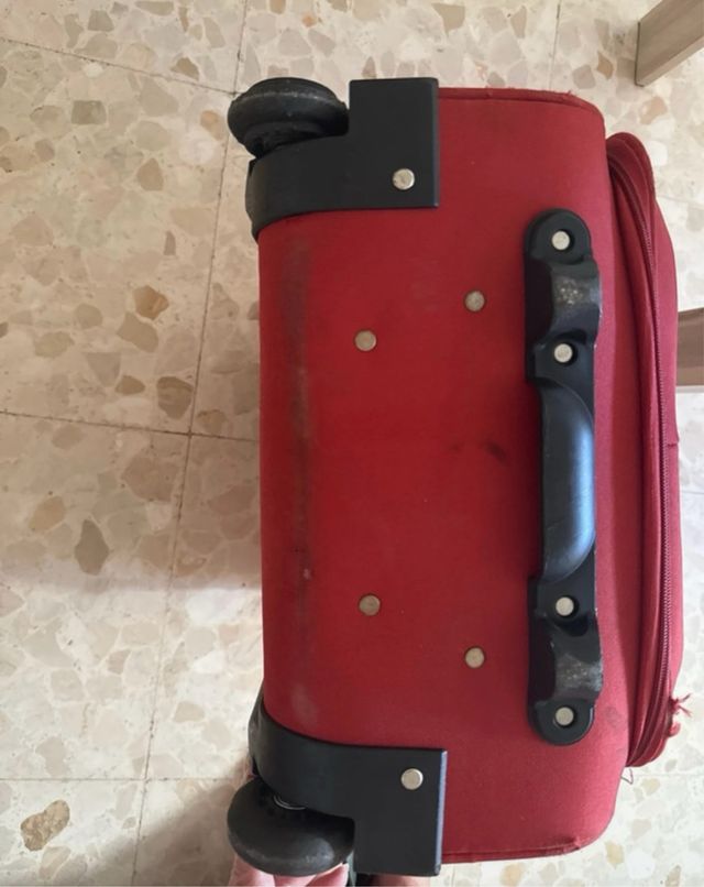 Maleta de viagem ROBESTER vermelha