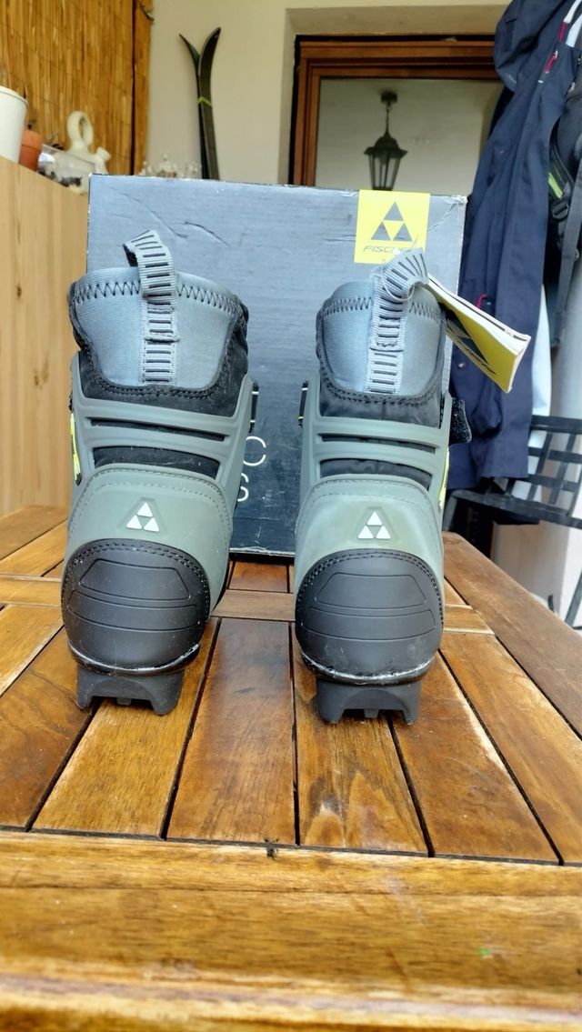 Botas Esquí Fondo Combi Fischer talla 33 junior