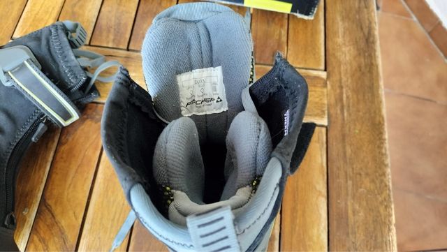 Botas Esquí Fondo Combi Fischer talla 33 junior