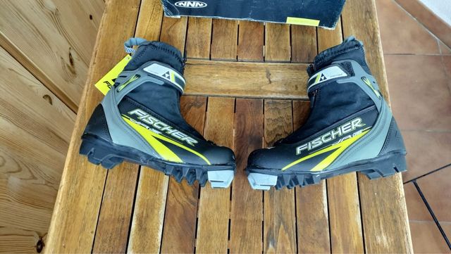 Botas Esquí Fondo Combi Fischer talla 33 junior