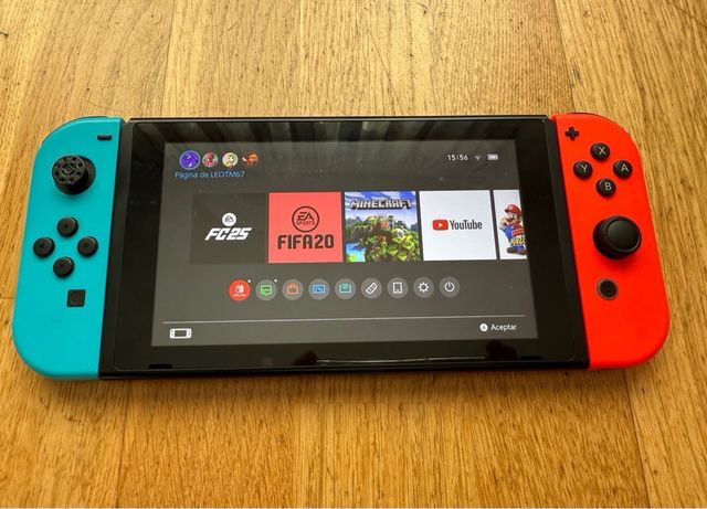 Nintendo Switch + Accesorios y Juegos