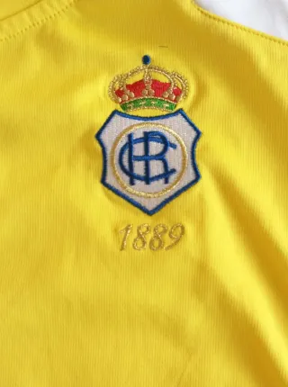 Camiseta entreno sin mangas Recreativo de Huelva.