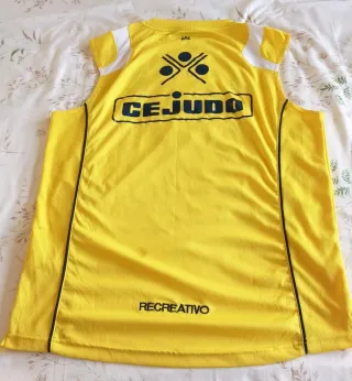 Camiseta entreno sin mangas Recreativo de Huelva.