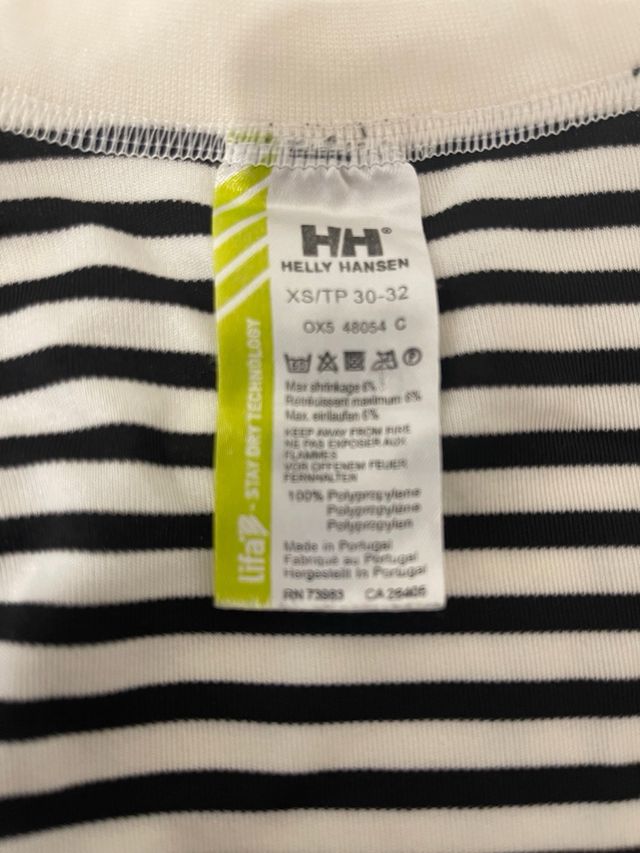 Camiseta Térmica Helly Hansen Rayas Talla XS