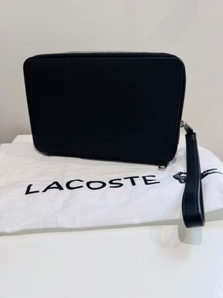Bolso de mano Lacoste Piel negro
